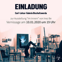 Interview mit InezBe zur Vernissage in der Carl-Lohse-Galerie Bischofswerda