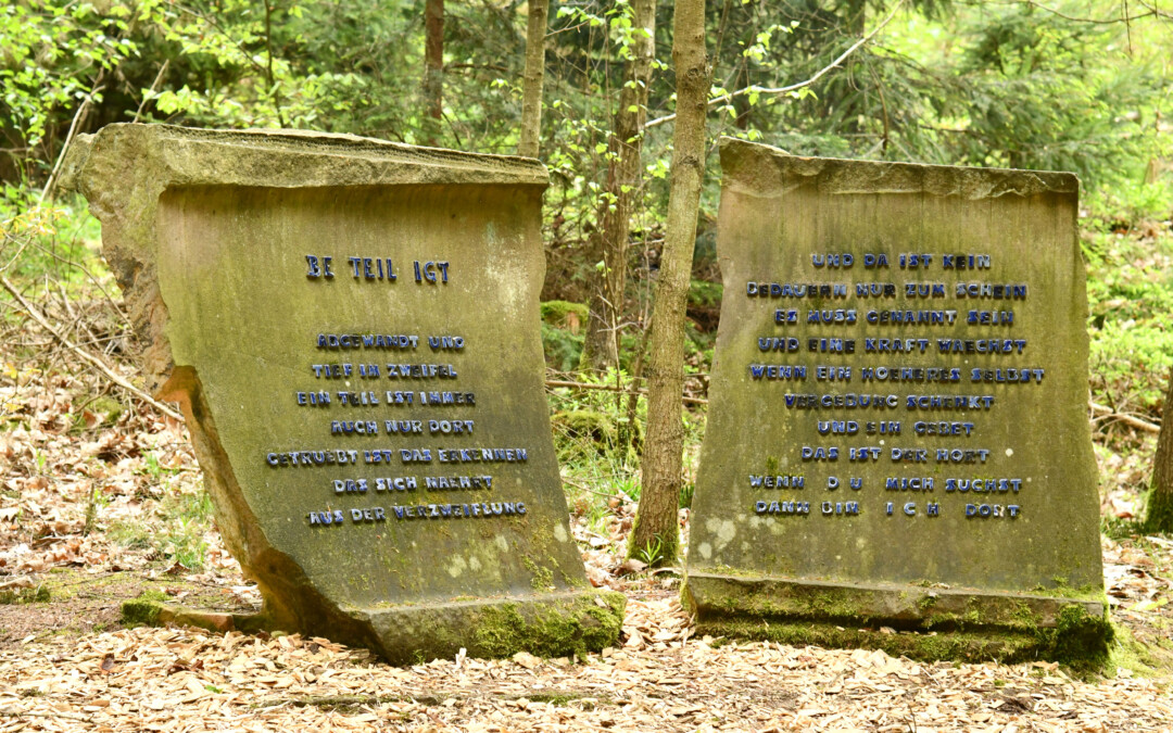 Skulpturenpfad – „Be teil igt“