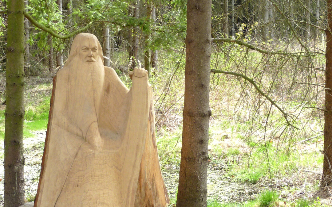Skulpturenpfad – „Der Eremit“