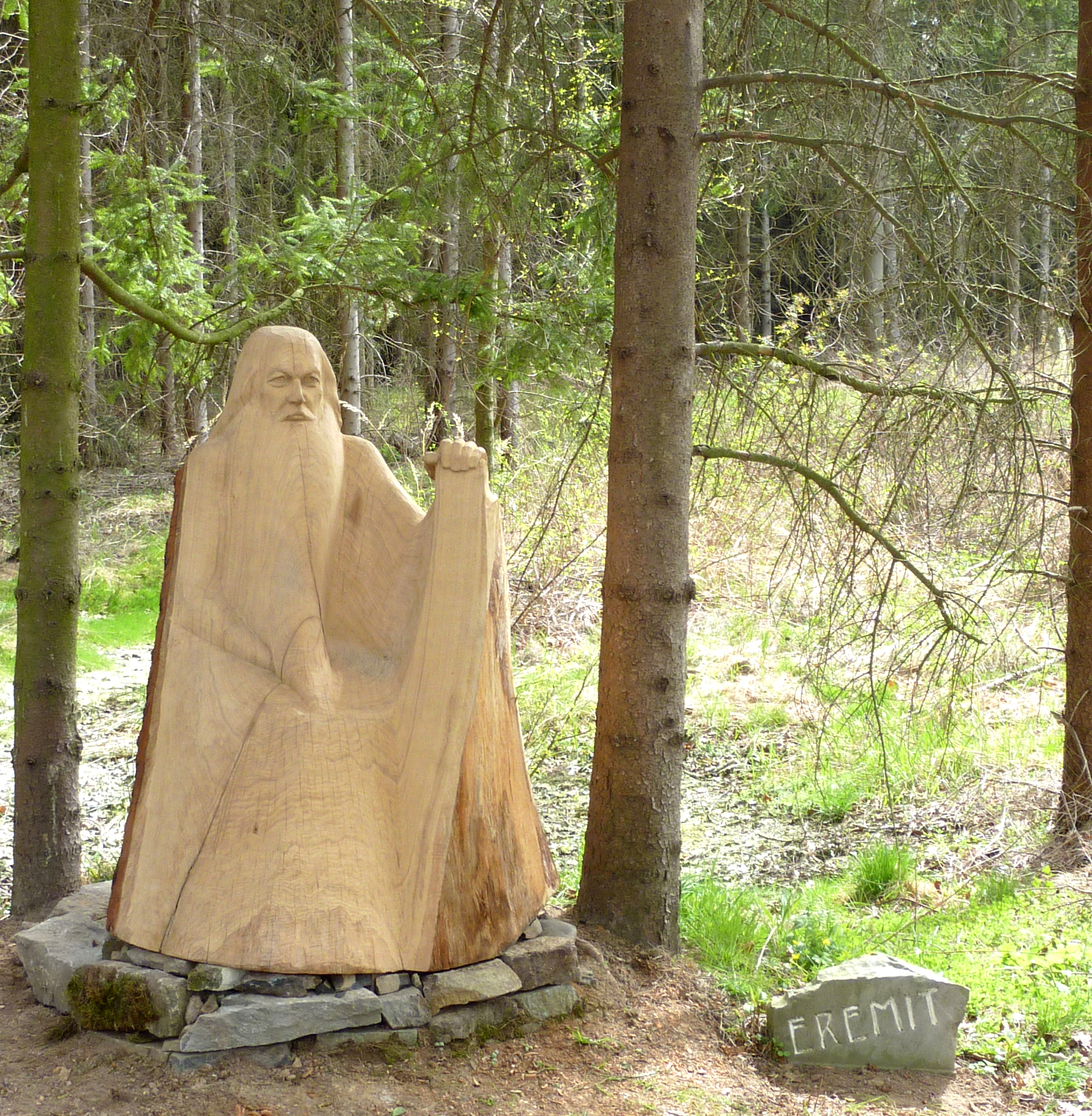 Skulpturenpfad – „Der Eremit“