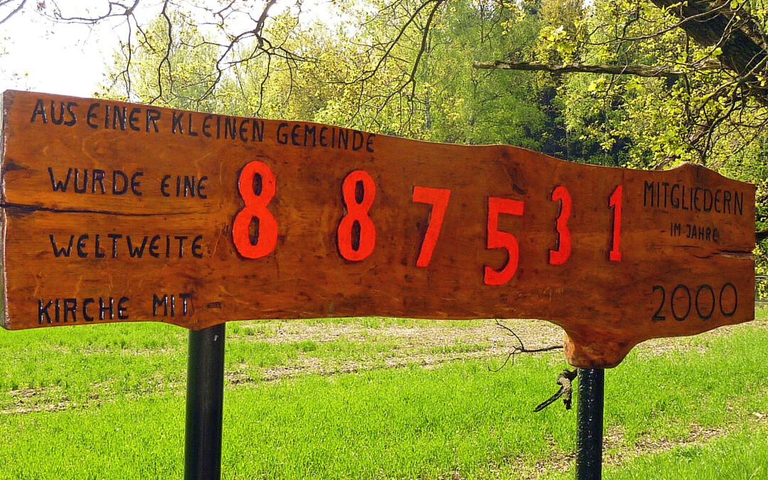 Skulpturenpfad – „Die große Zahl“