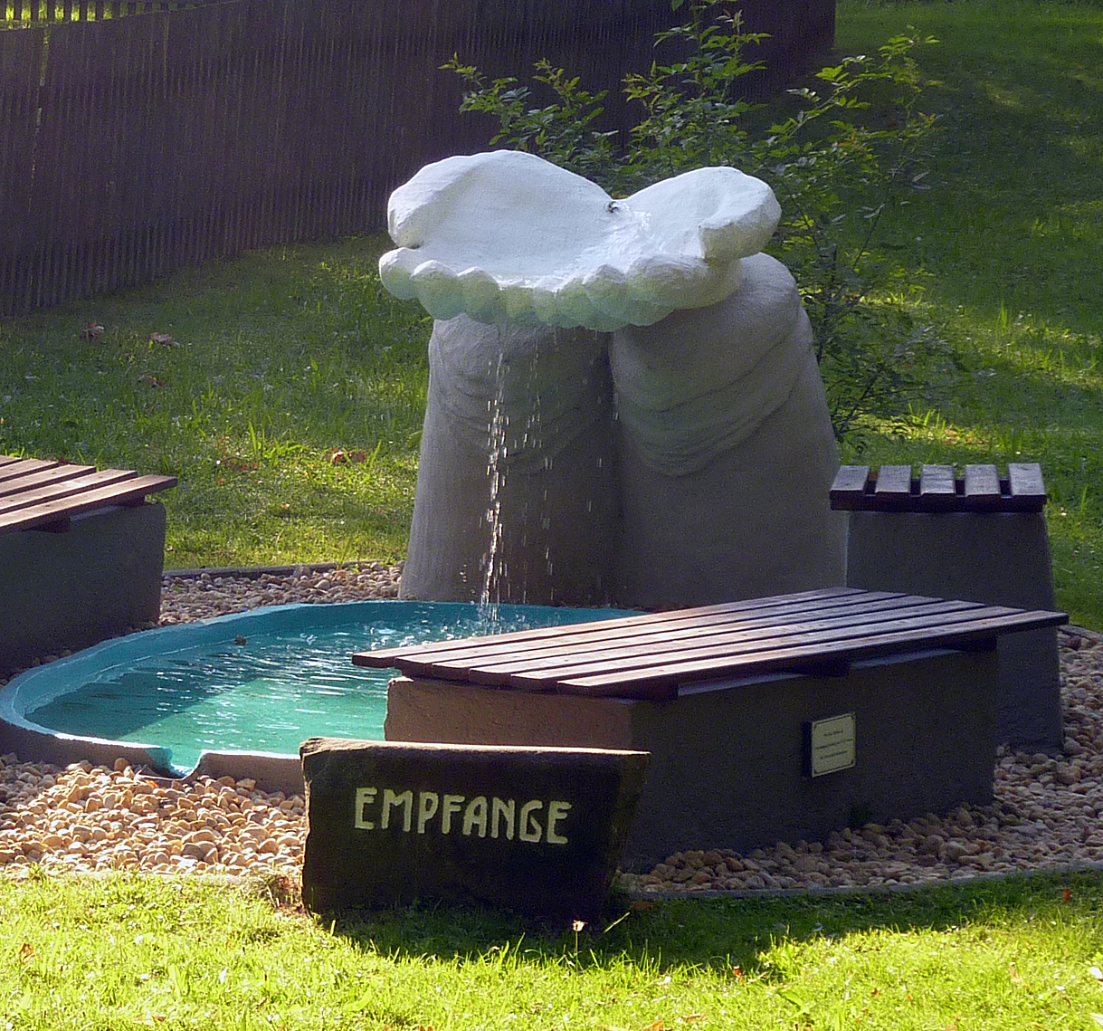 Skulpturenpfad – „Empfange“