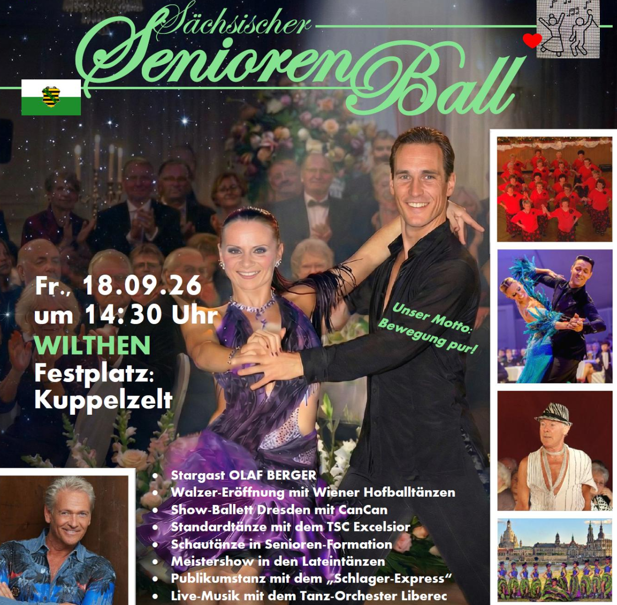 Sächsicher Senioren- und Generationenball – Wilthen